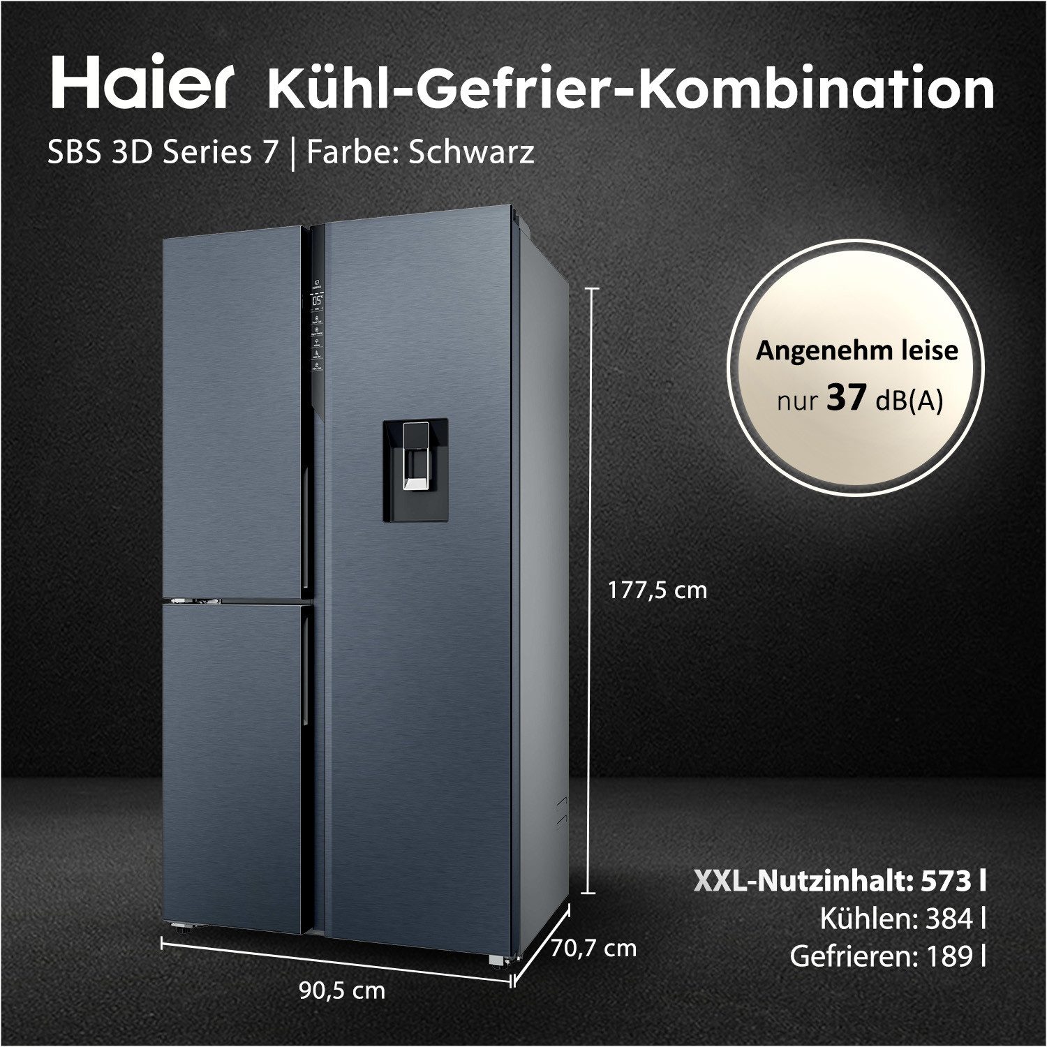 Kühl-/Gefrierkombination HSPR79F18EWMB
