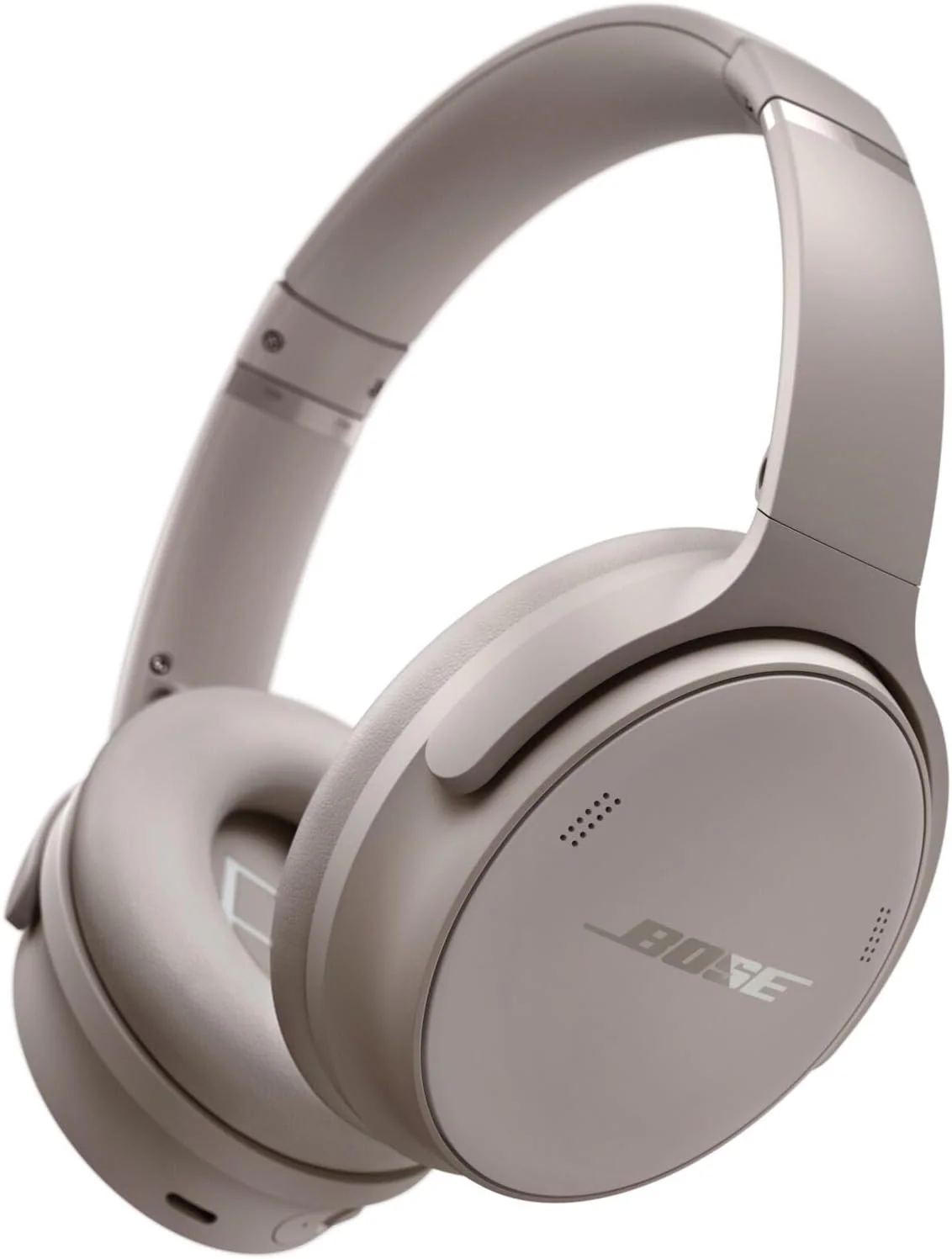 Bose QuietComfort Kabellose Kopfhörer mit Mikrofon und Noise-Cancelling, Bluetooth Over-Ear-Kopfhörer mit Noise-Cancelling, Sandstein, Limited Edition