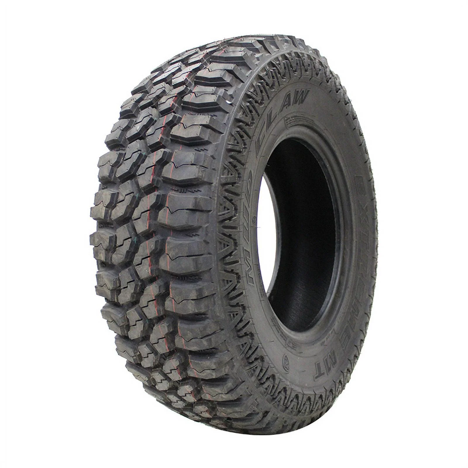 Eldorado Mud Claw Extreme M/T Tire 235/75R15 104Q &ndash; Self Cleaning, 3 Ply Sidewall, High Traction