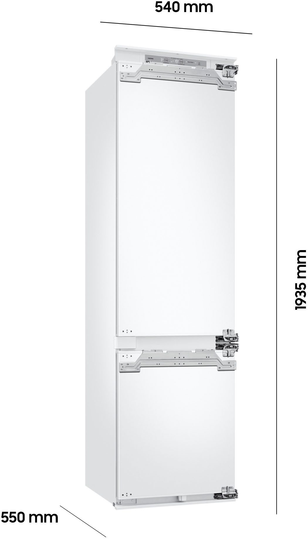 Einbaukühlgefrierkombination BRB8OF BRB80F30ADFO