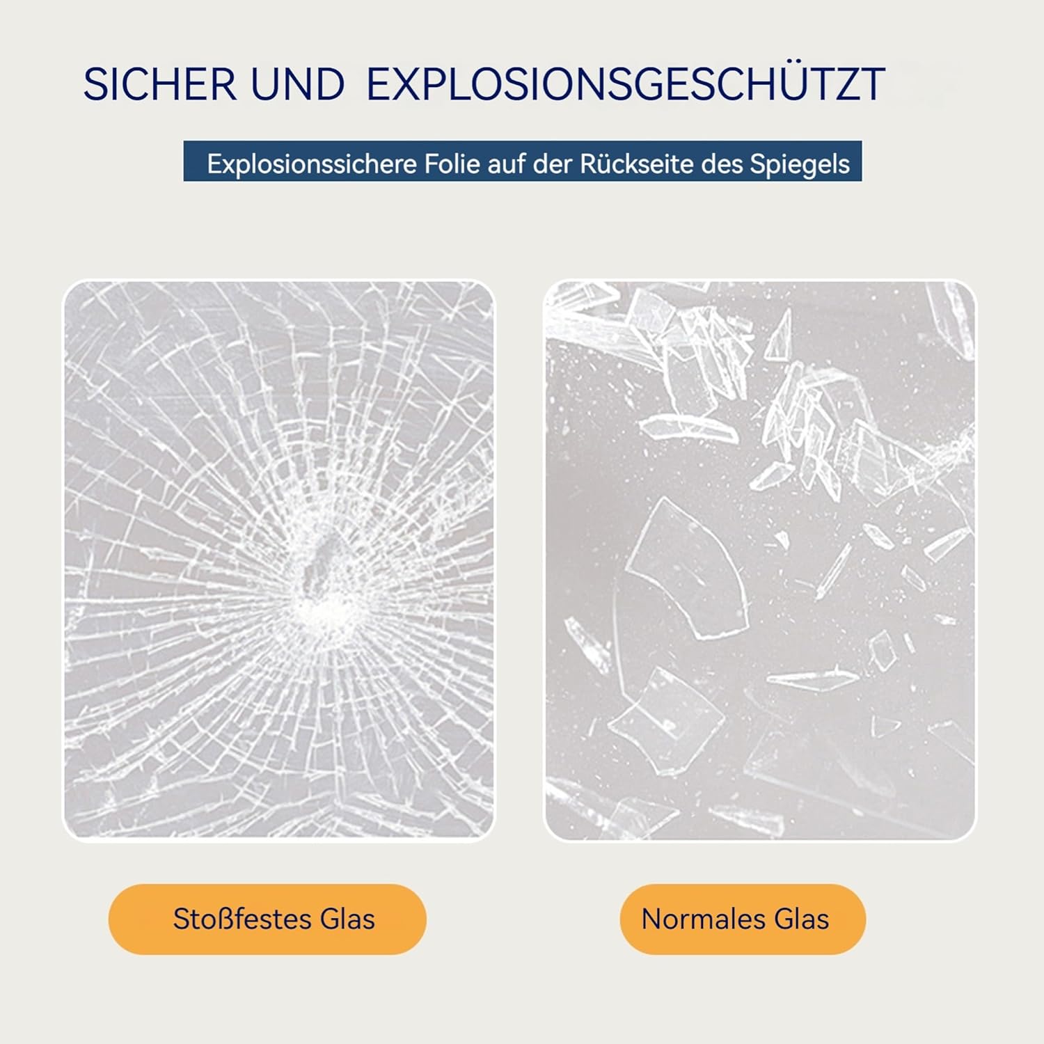 Tidyard 70 cm LED Rundspiegel, 3-farbige dimmbare Beleuchtung, Anti-Beschlag-Funktion, für Bad und Schlafzimmer
