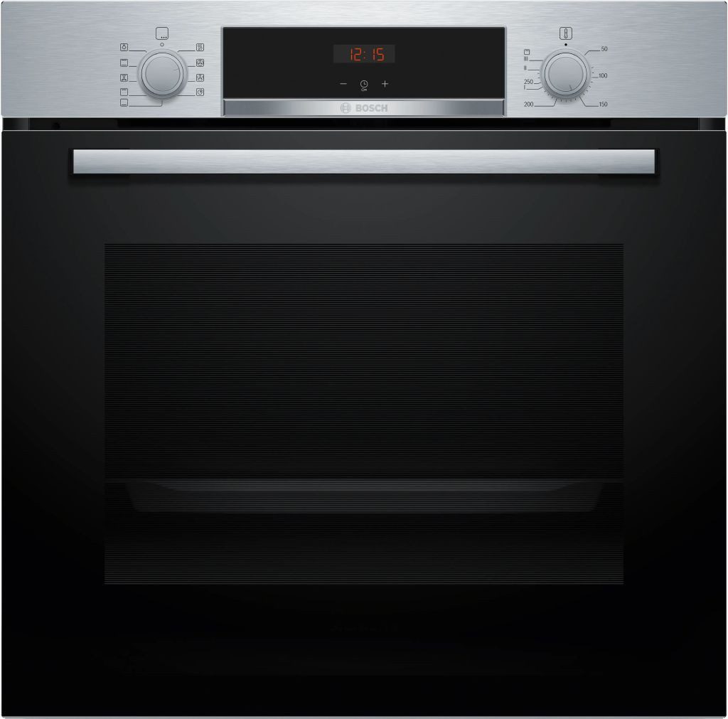 Backofen Teleskopauszug Edelstahl 71 l 3D-Heißluft EcoClean A+ HBA534ES3