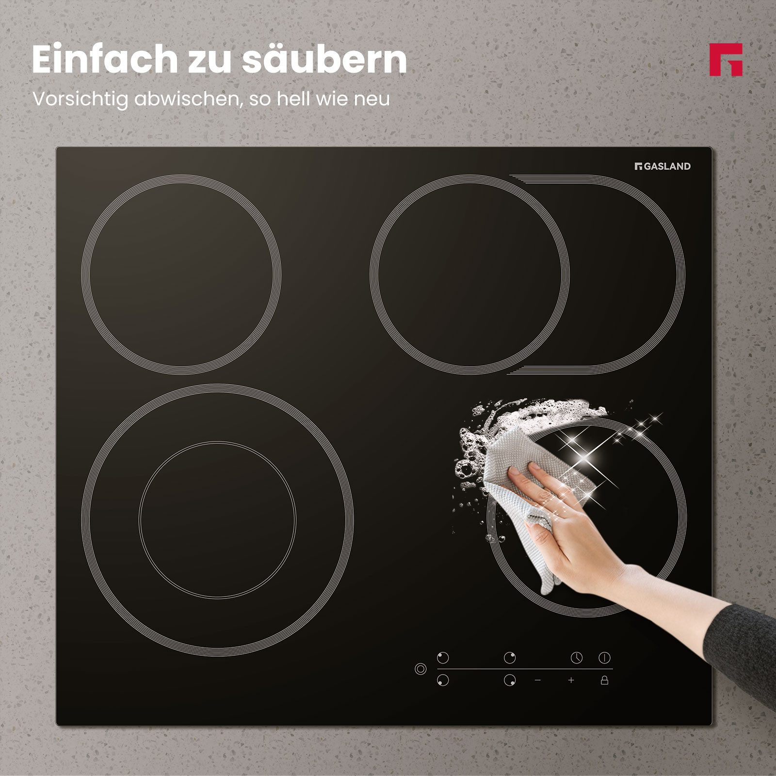 Elektro-Kochfeld CH604BF