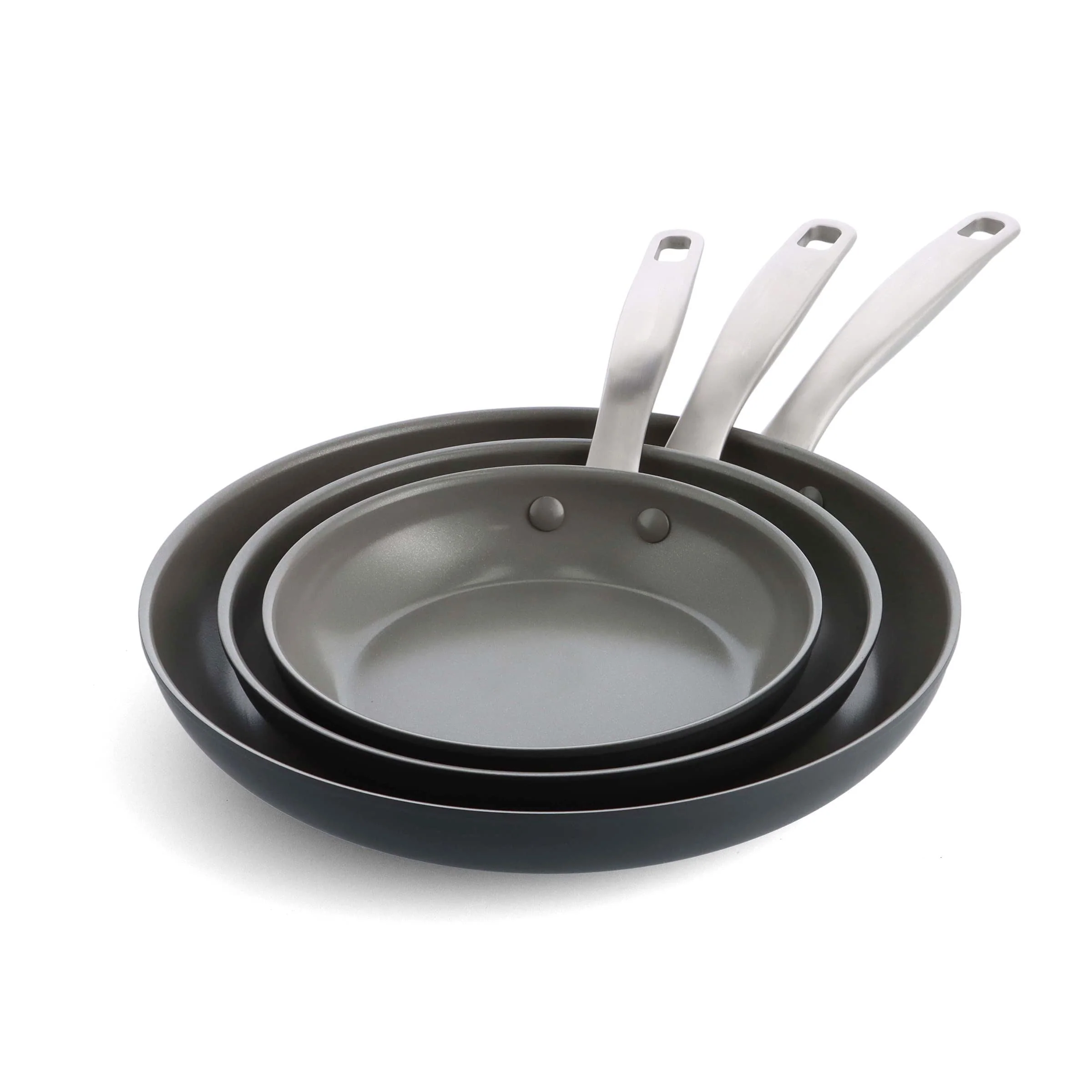 Hard Anodized Healthy Ceramic Nonstick 10 Piece Cookware Pots and Pans Set