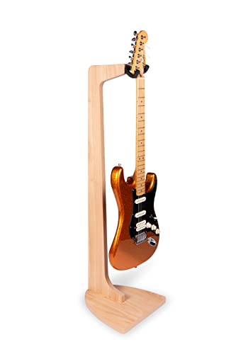 Gator Frameworks Elite Series GFW ELITEGTRHNGSTD MPL   Supporto per chitarra acustica ed elettrica, in legno d'acero naturale : Strumenti Musicali