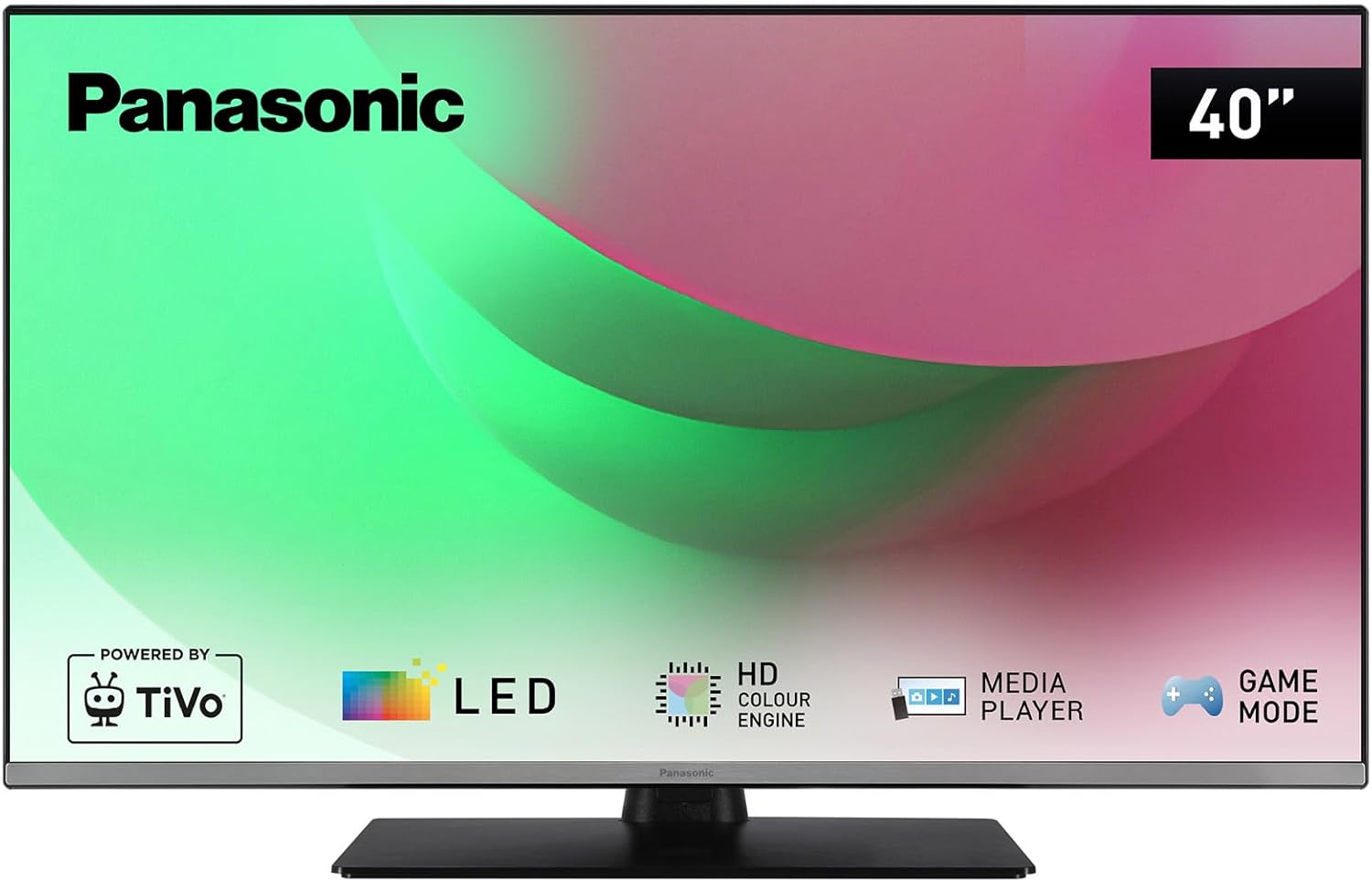 Panasonic TB-40S45AEZ, Serie S45 40 pollici Smart TV LED Full HD, 2024, TiVo, Controllo Vocale Google e Alexa, Game Mode, Media Player, HDR, HDMI, WLAN, Per un'Esperienza Visiva Ottimale
