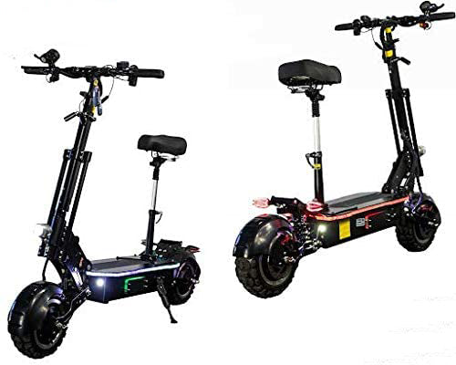 2025 MAXX Elektrische Scooter voor Volwassenen, 60MPH Hoge Snelheid, Vouwbaar, Dual 5000W Motor | 60V / 38.5Ah Accu | Bereik 83 Mijlen | 30 Gradint