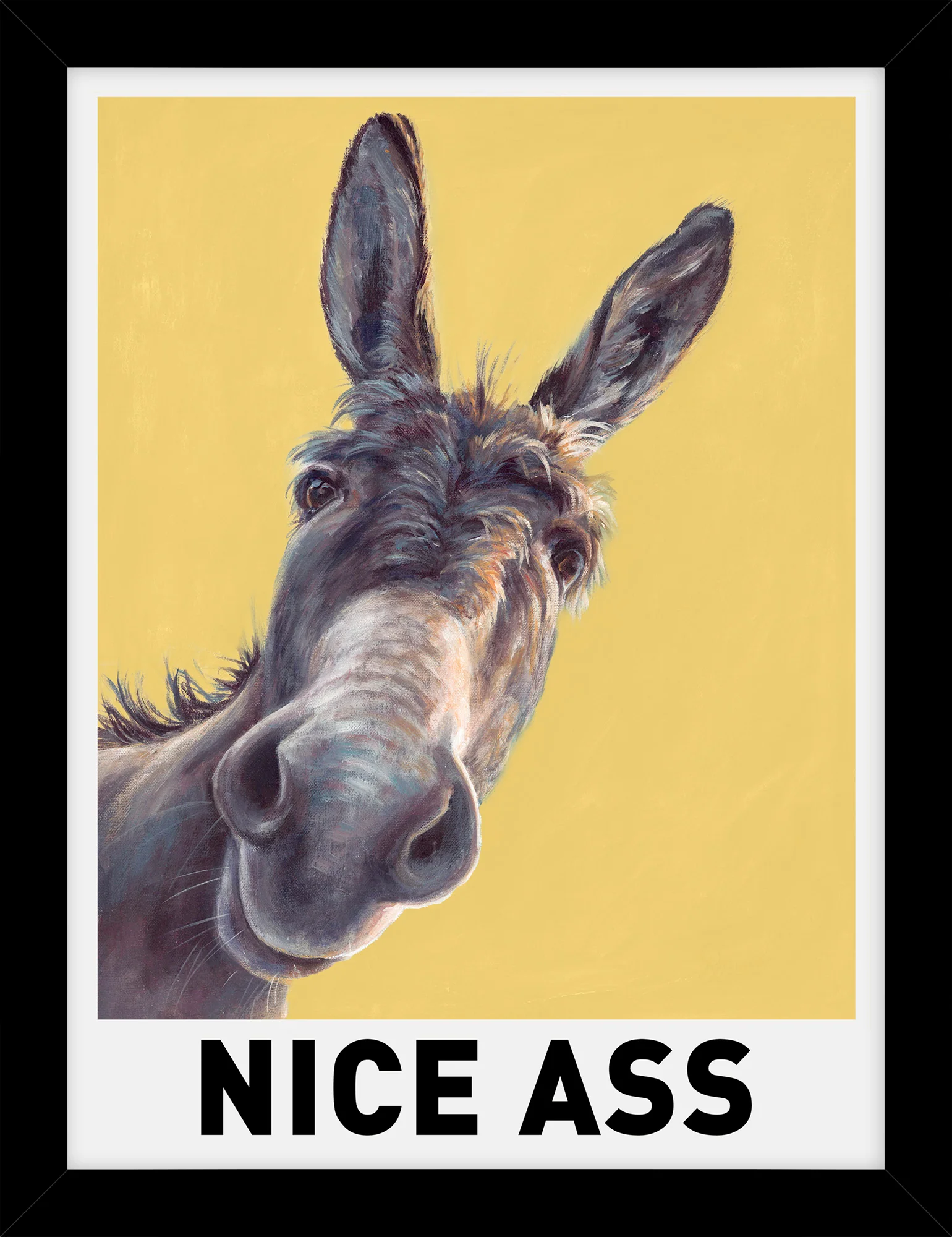 ��Nice Ass�� Artwork �C Ruth Aslett | 33.5 x 43.5cm | Bold & Playful Contemporary Art