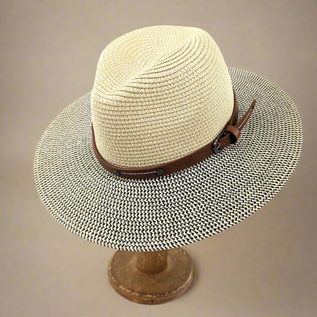 Folding Panama Sun Hat 57cm