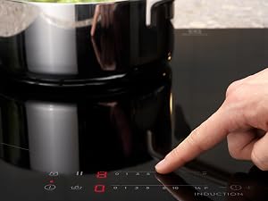 electrolux piano cottura ad induzione comandi touch