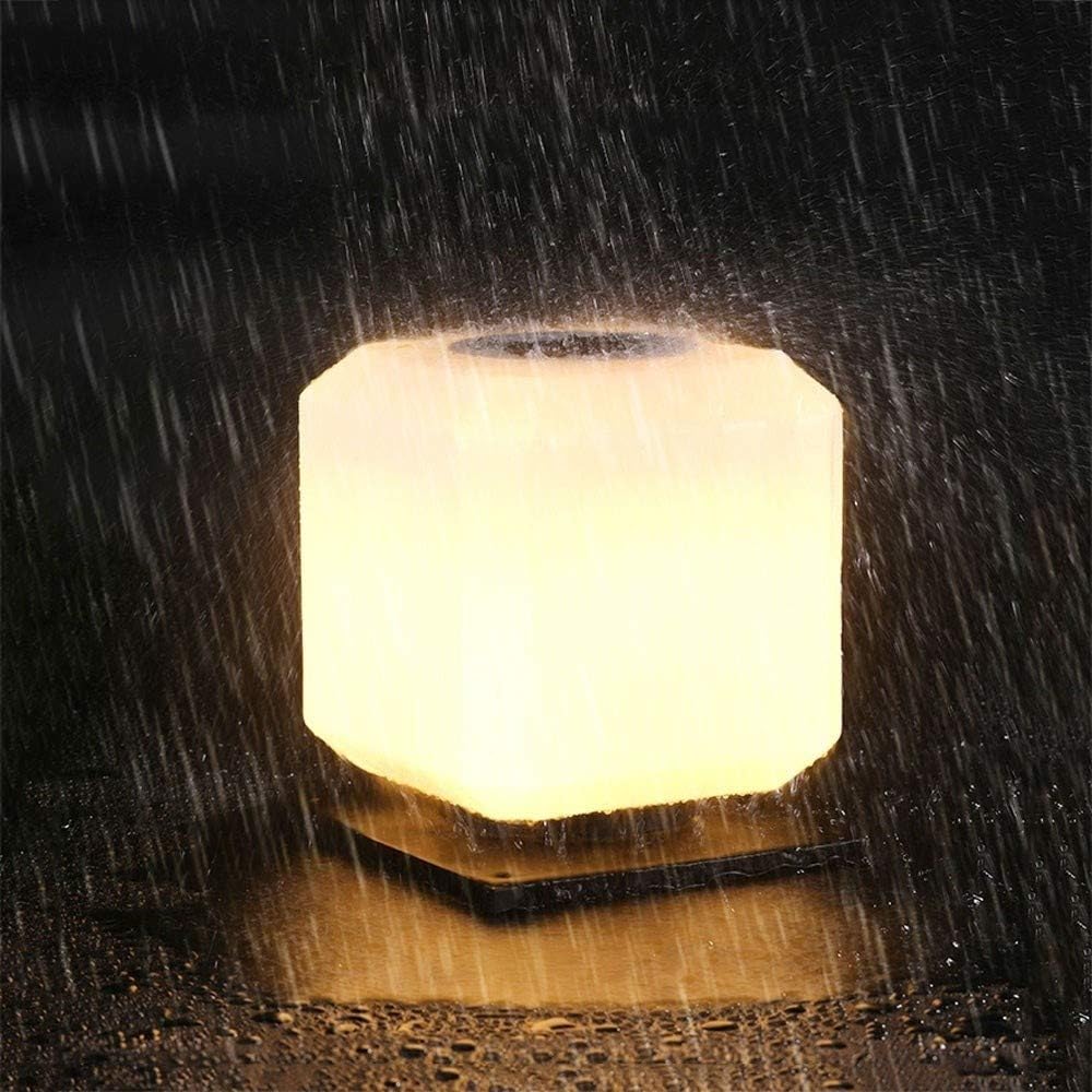Wasserdichte, elegante Gartenlaterne und Terrassen-Stehlampe, aus Eisen, energieeffizient, so angetrieben, Landschaftsbeleuchtung und Veranda-Dekor