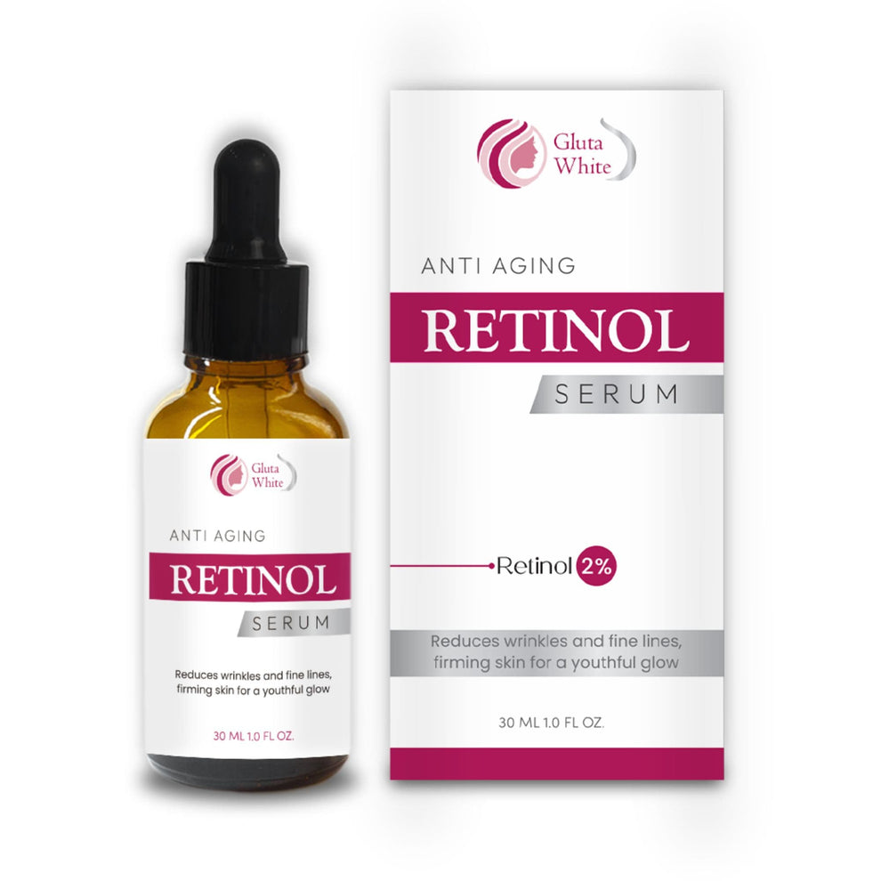 Gluta White Retinol Face Serum for Fine lines & Wrinkles