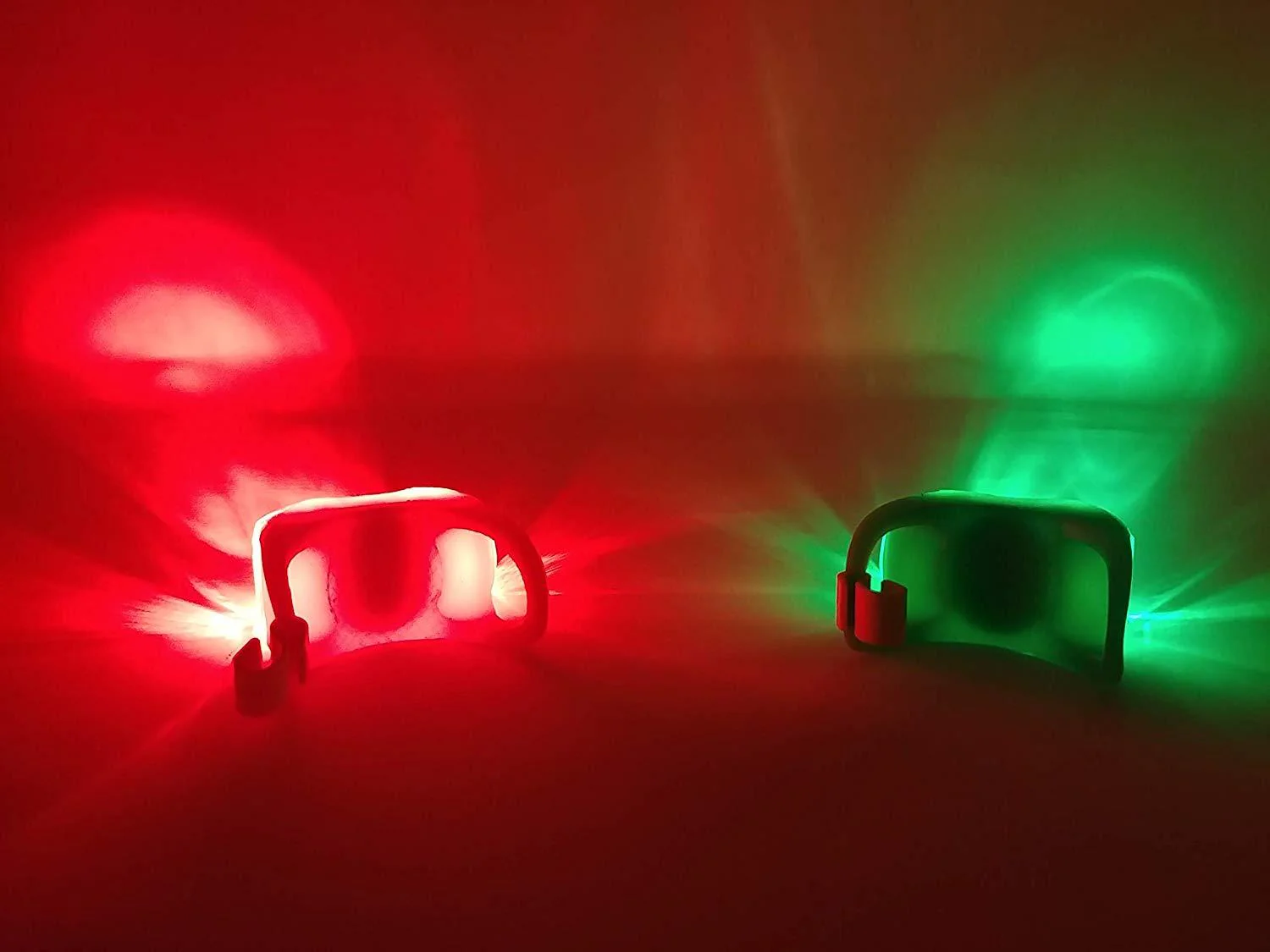 Green Blob Outdoors Navigation Boat Lights Sets Marine LED Portable Emergency Safety Waterproof (Choice of Red, Green, Blue, White)