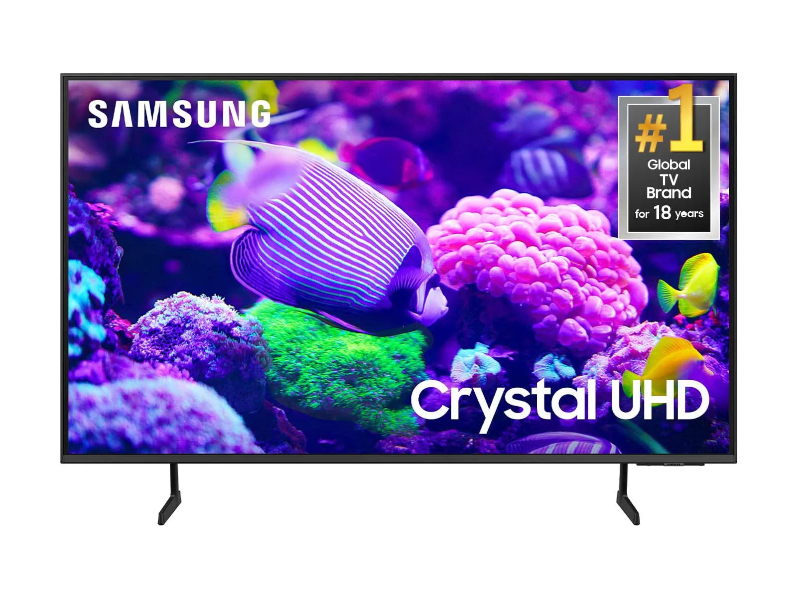 Samsung 85��� Crystal UHD 4K Smart TV with PurColor & HDR �C DU7200B 2024 Model