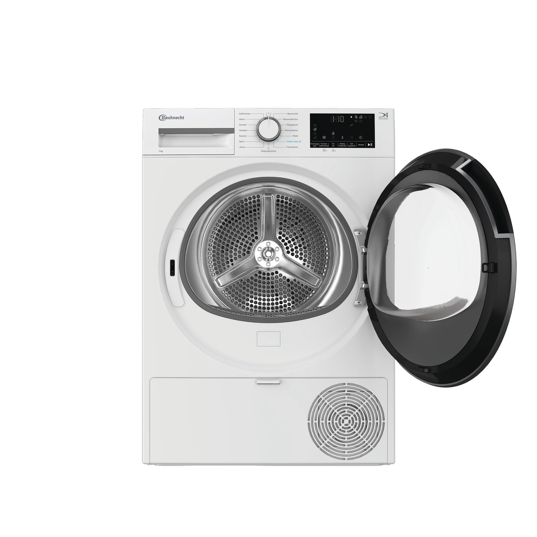 Wärmepumpentrockner BT 7RC WW mit 7 kg Fassungsvermögen und Precision Dry, EEK C, Slim Design, weiß