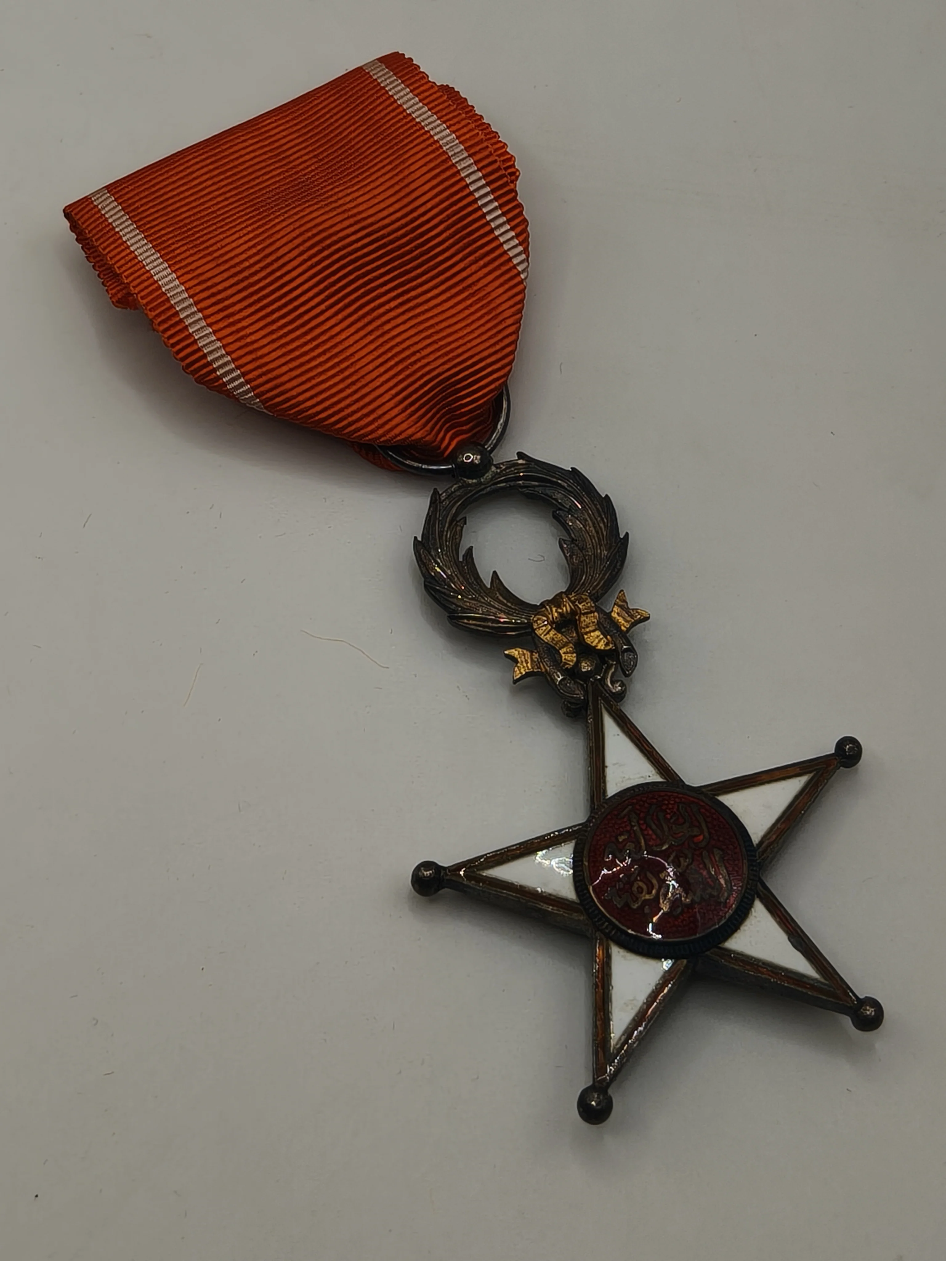 Medalla orden Ouissam Alaouite, sin laurel. Francia