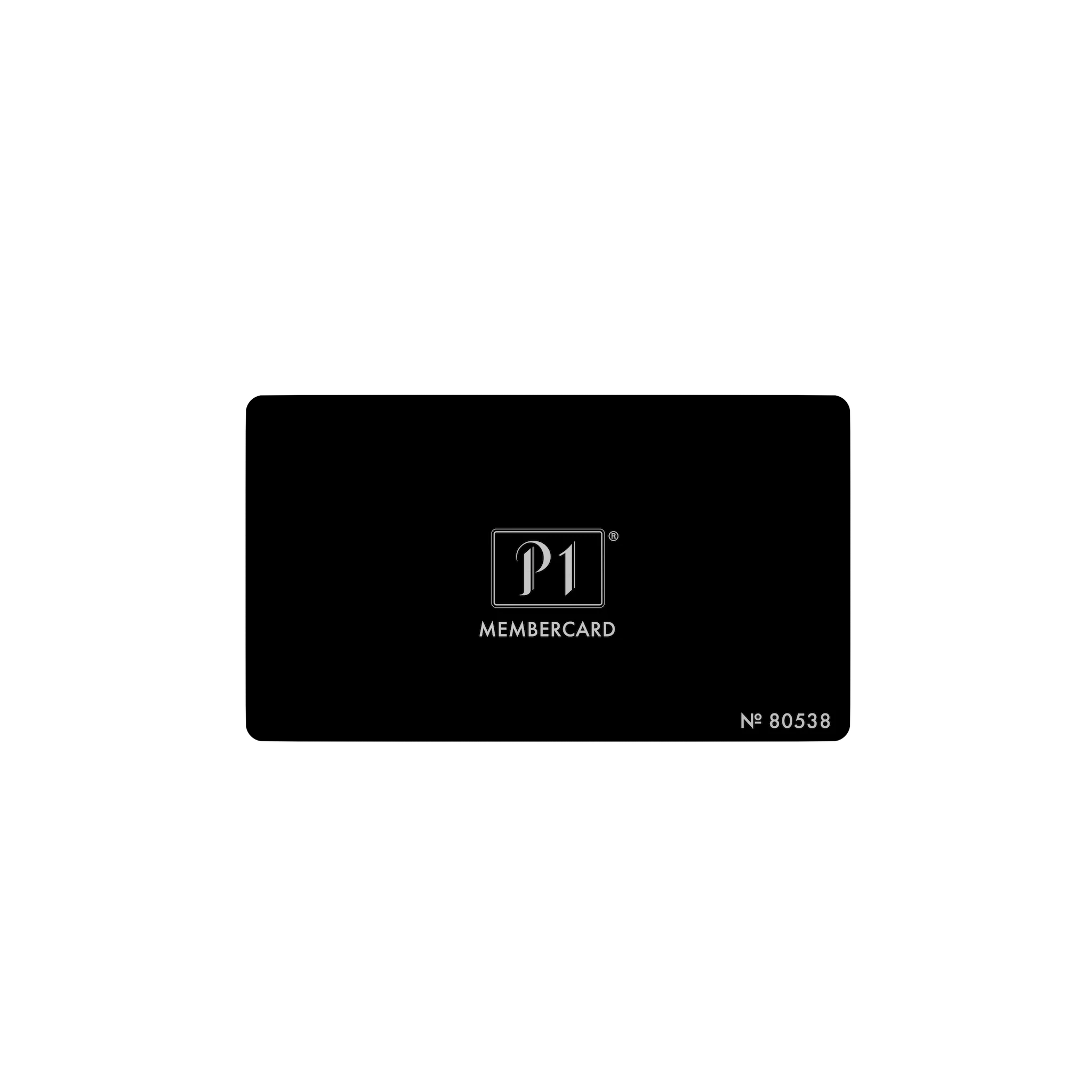 P1 Club Membercard
