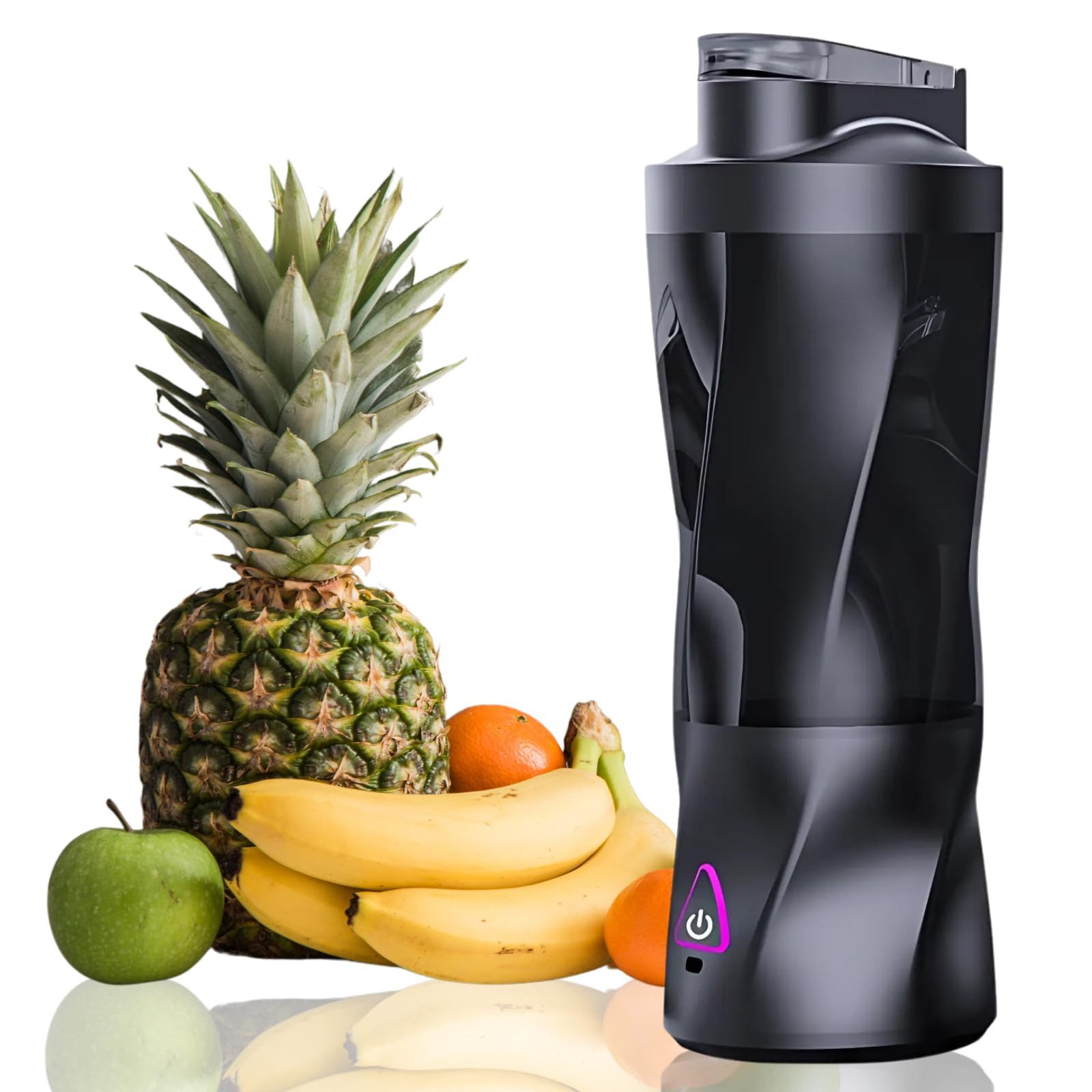 Akku-Smoothie-Maker Standmixer To Go 700ml, 360W & 6000mAh Akku für Smoothies