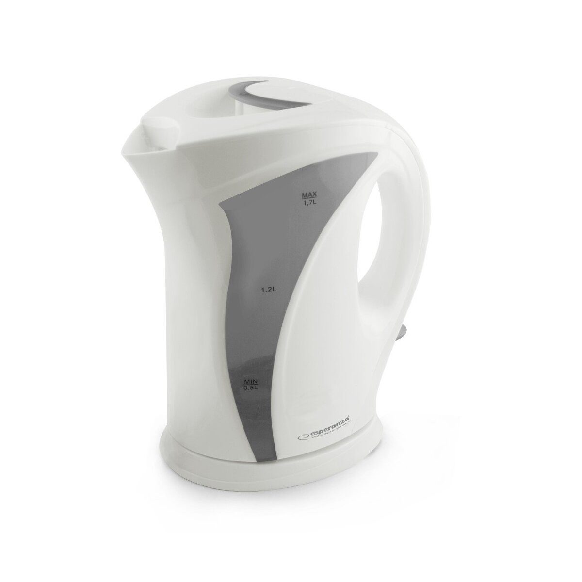 Wasserkocher Esperanza Iguazu Wasserkocher 1,7L Weiß-Grau