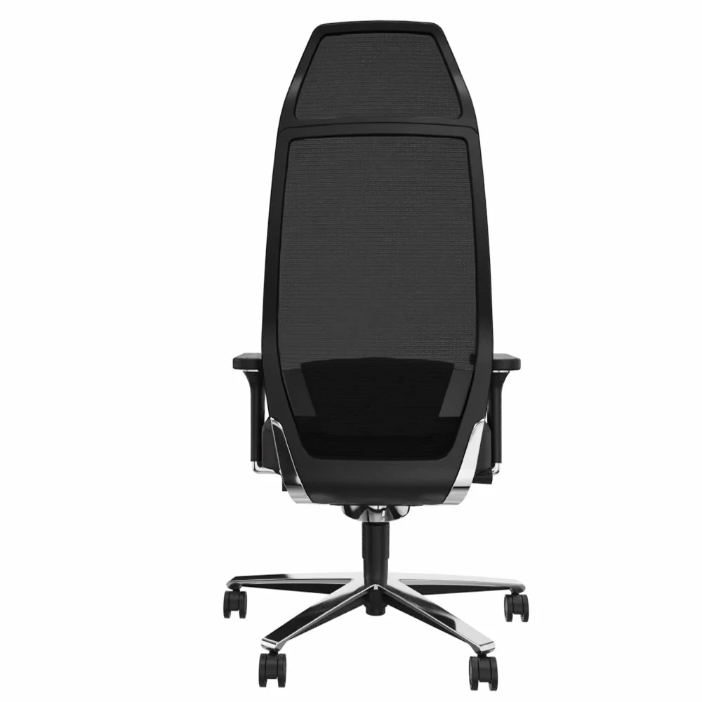 Sedia da ufficio ergonomica Züco Selvio E 0146 direzionale | Schienale alto in rete | configurabile