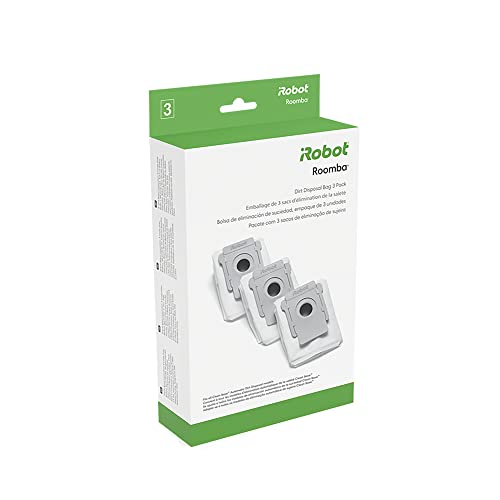 iRobot Authentic Replacement Parts   3 Count (Pack of 1) Dirt Disposal Bags Compatible with Roomba Clean Base Models i1 , i3 , i4 , i5 , i7 , i8 , Combo j8 , j9