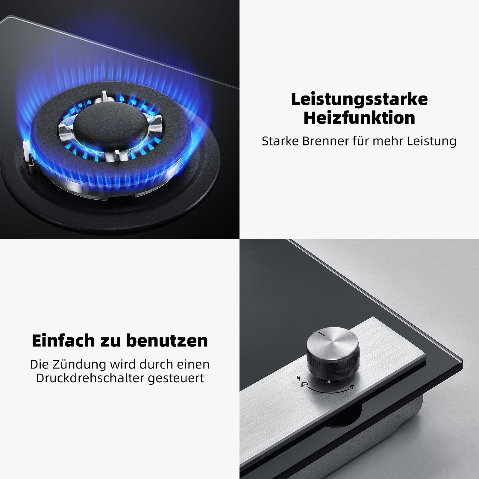 Gas-Kochfeld GH12BF