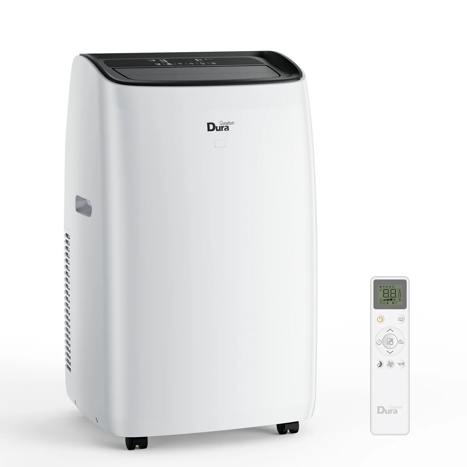 2025 DuraComfort Draagbare Airconditioner �C Koeling en Verwarming, Ontvochtiger, Ventilator, SACC 10400 BTU, Ashrae 14000 BTU, Tot 450 vierkante voet, Wit