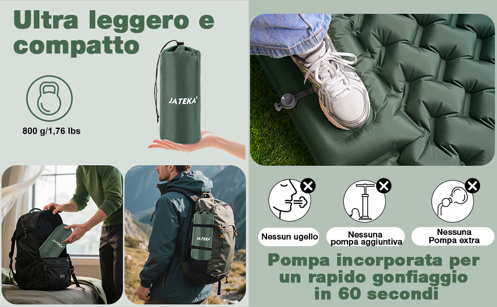 materassino autogonfiante materassino campeggio materassino gonfiabile