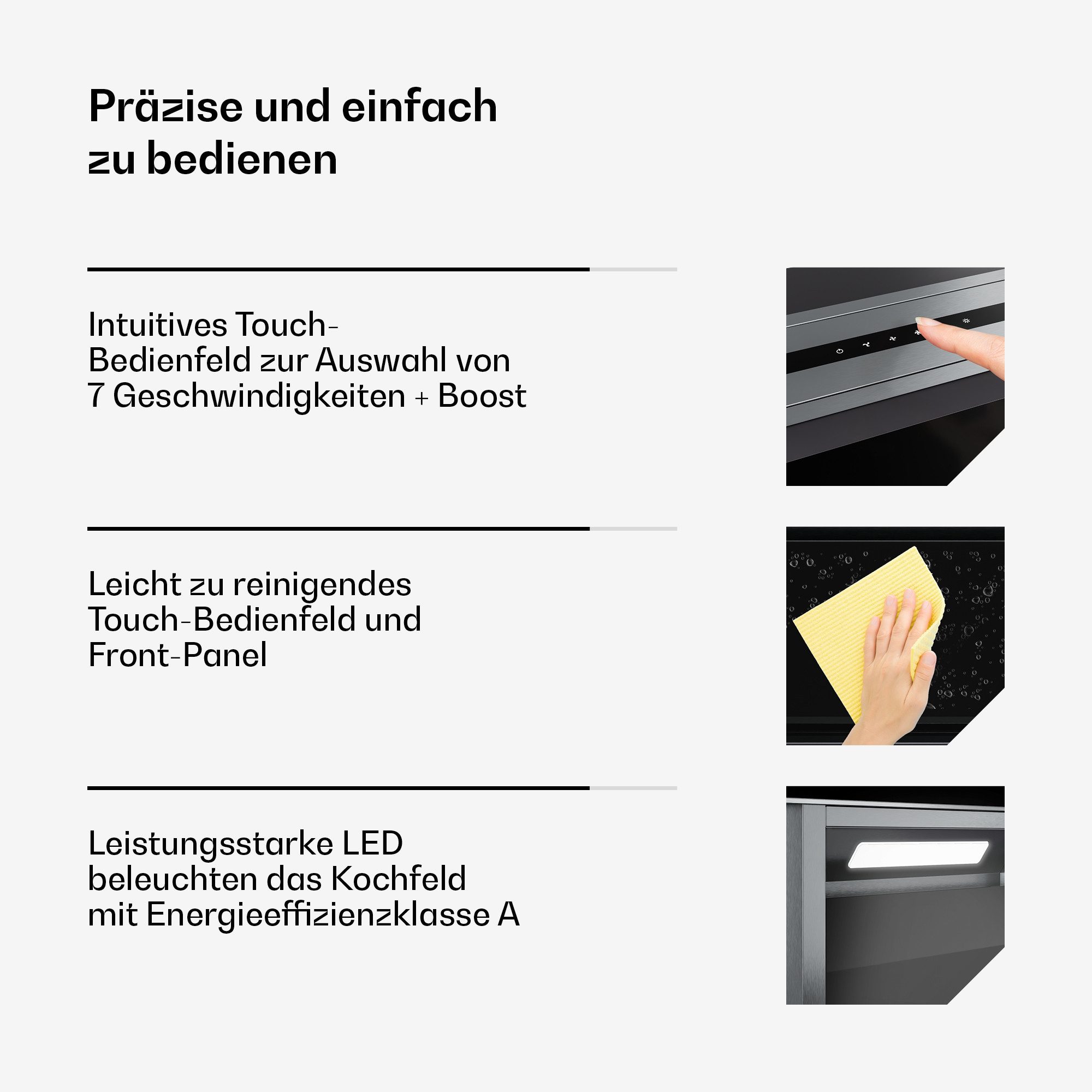 Deckenhaube VeroSteel