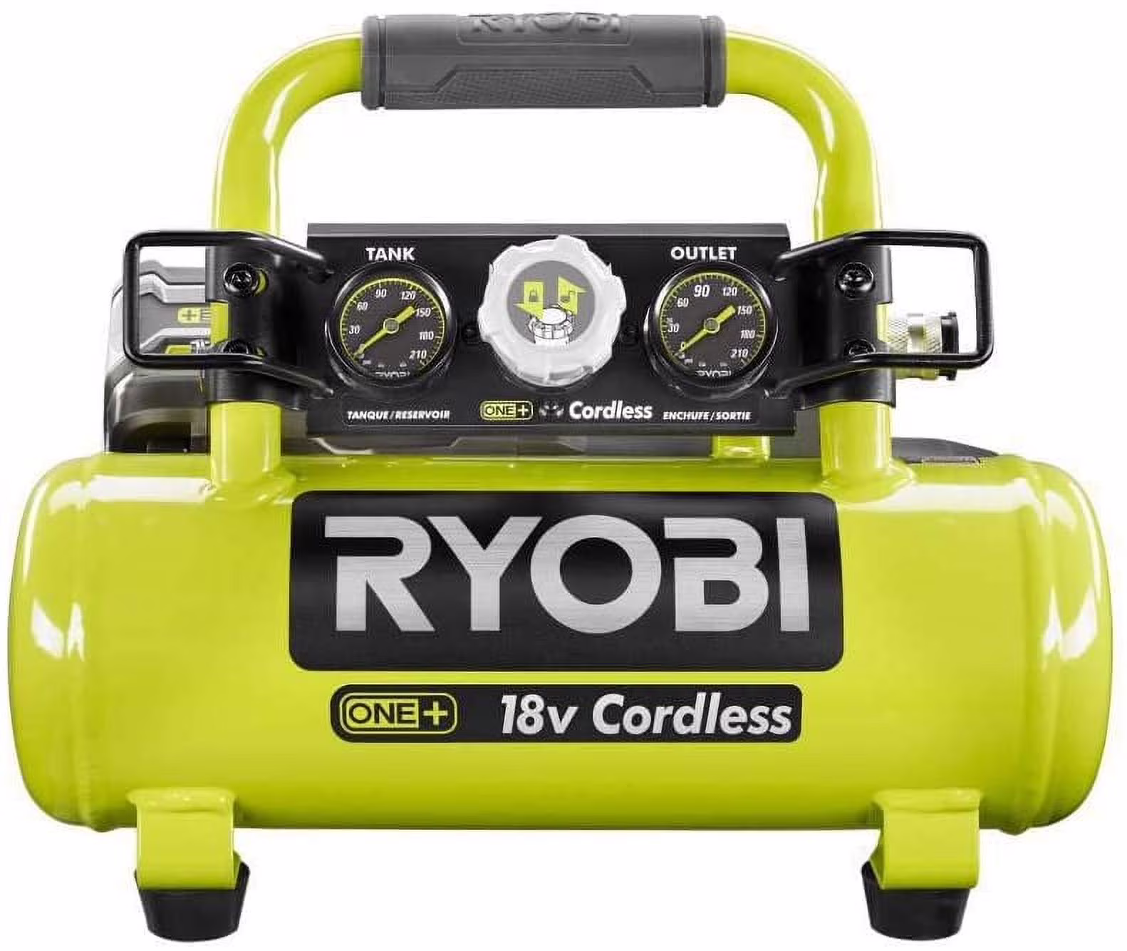 Ryobi 18-Volt ONE+ Cordless 1 Gal. Portable Air Compressor (Tool Only)