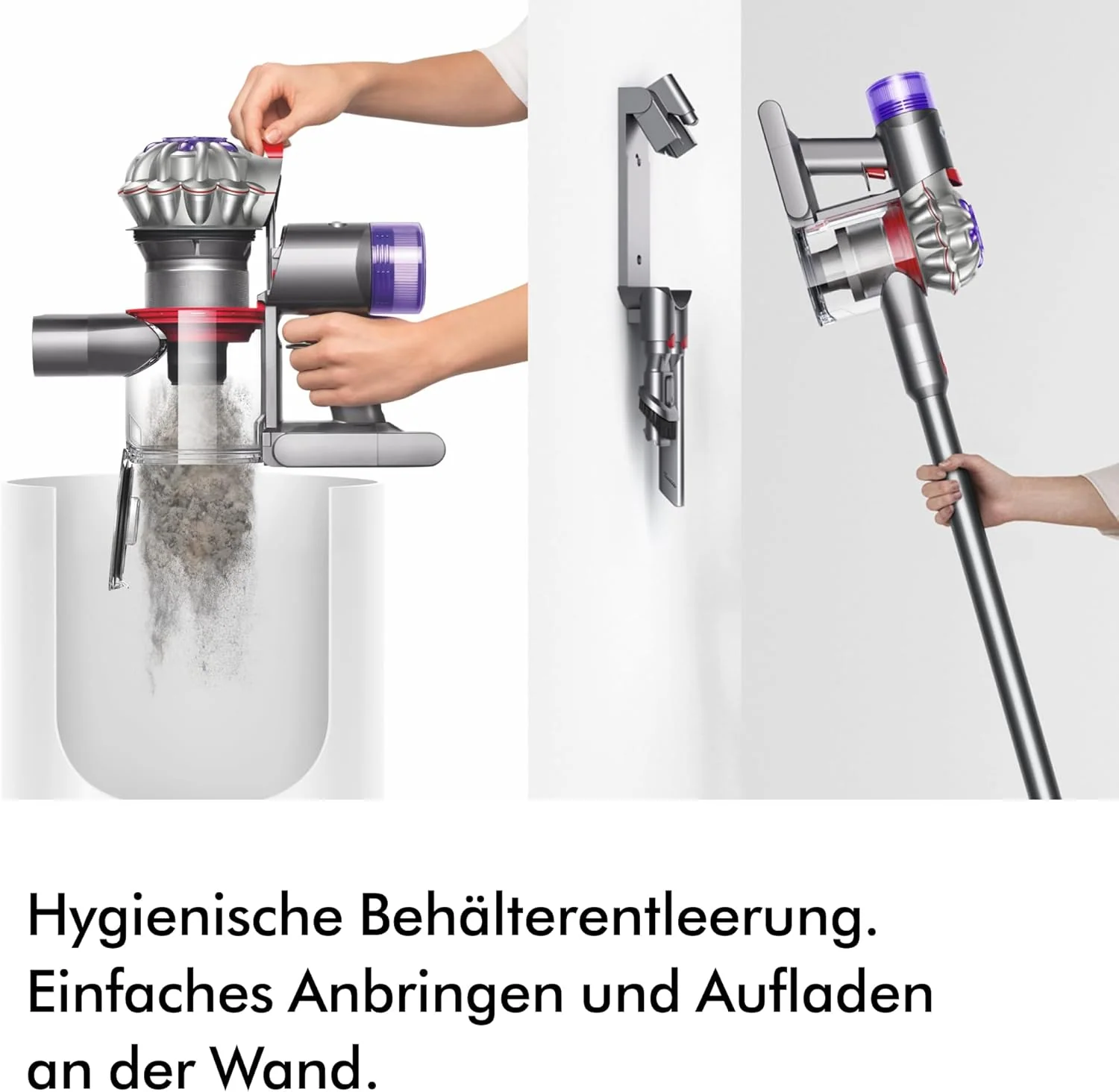 Dyson V8™ Advanced kabelloser Staubsauger (Silber/Nickel)