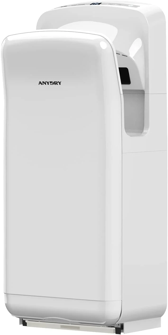 anydry Wäschetrockner, 2050 W, Weiß, 2005H Händetrockner, Kommerzieller elektrischer Händetrockner, mit HEPA-Filter