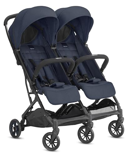 Inglesina Twin Sketch Passeggino Gemellare, Blu, Ultraleggero, Compatto, per Gemelli o Fratelli e Sorelle, Adatto fino a 15 kg per bambino : Amazon.it: Prima infanzia
