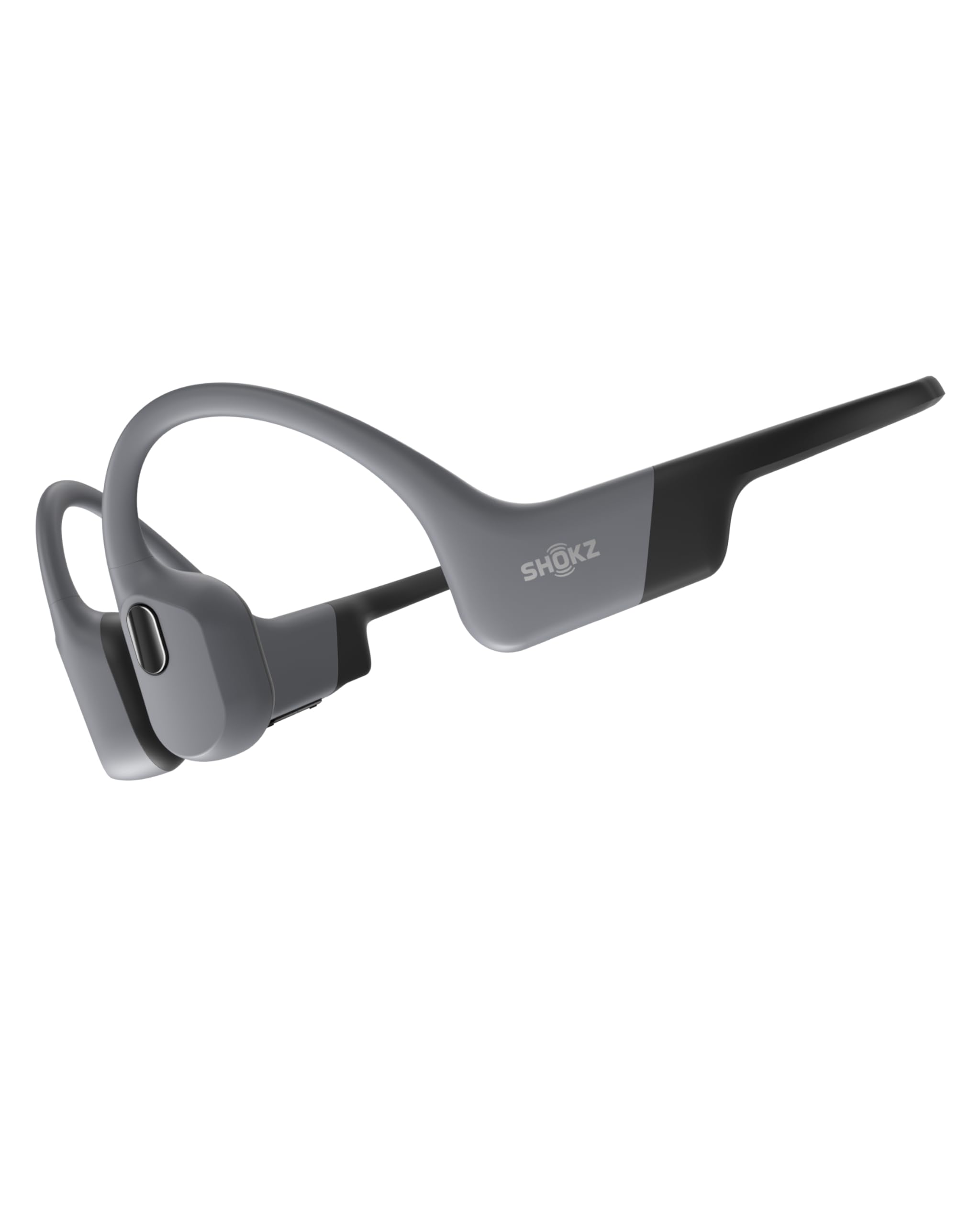 SHOKZ OpenSwim Pro Knochenschall Schwimmkopfhörer 32 GB MP3 Player Bluetooth IP68 wasserdicht Grau