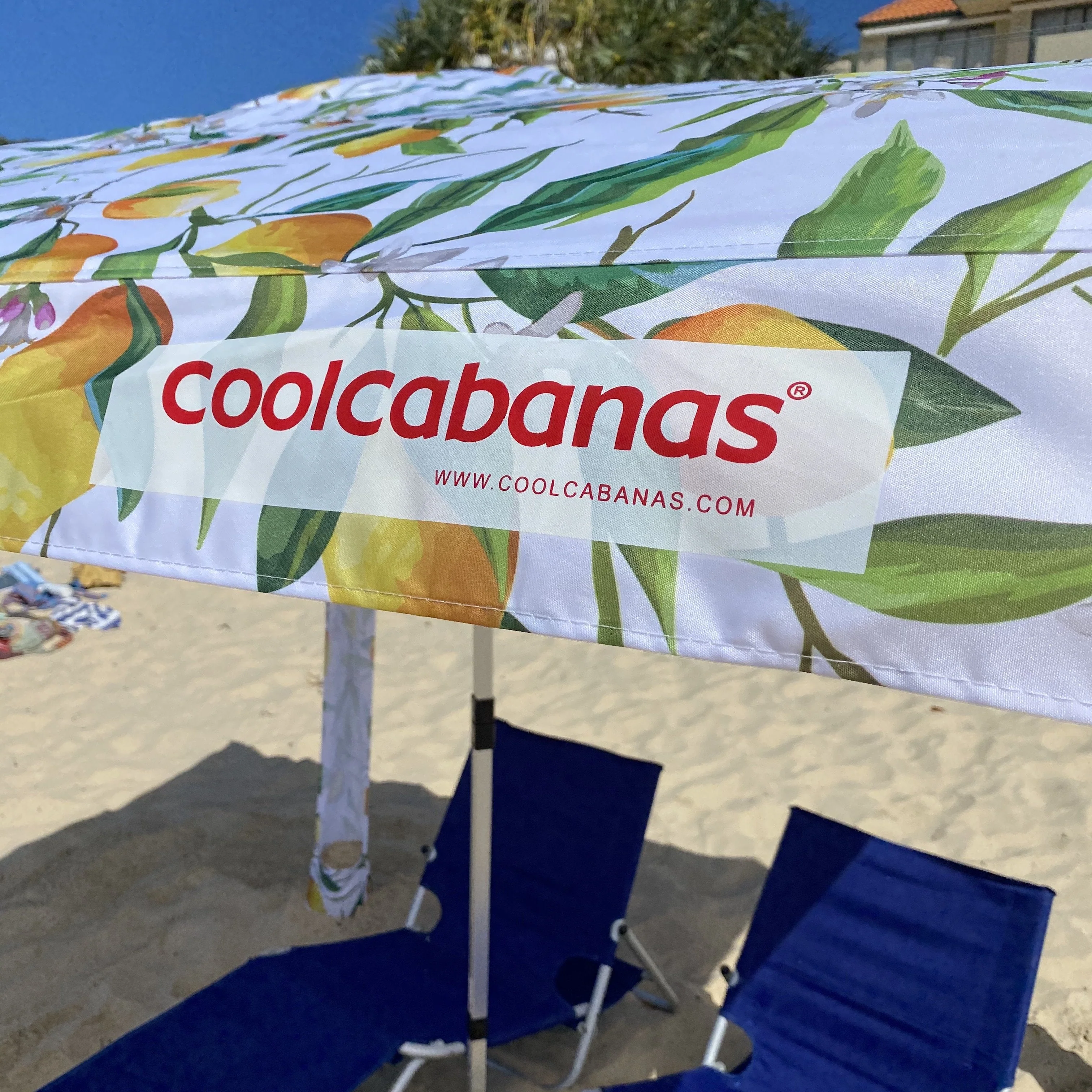 CoolCabana 5 Ombreggiatura da Spiaggia - Protezione UPF 50+, Ampia Zona d’Ombra