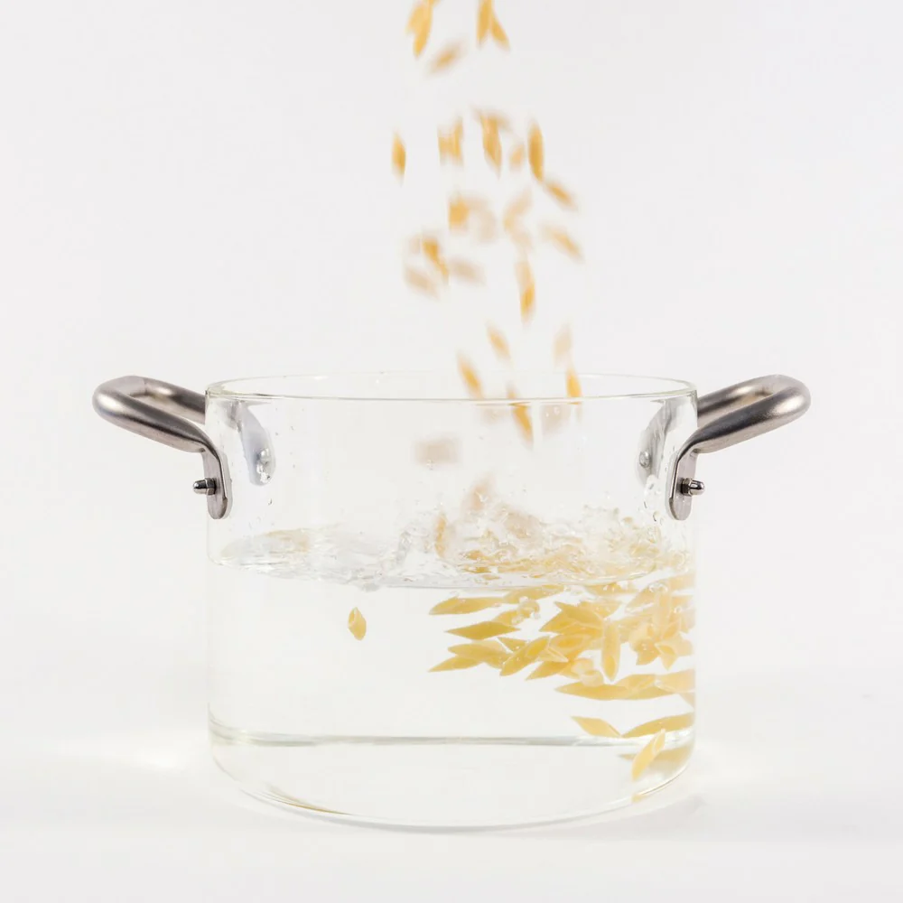 Beyond Basic The Glass Pot pentola in vetro