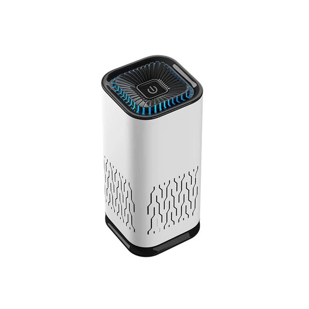 Pet Air Purifier �C H13 HEPA Filter, 7 LED Colors & Ultra-Quiet Operation