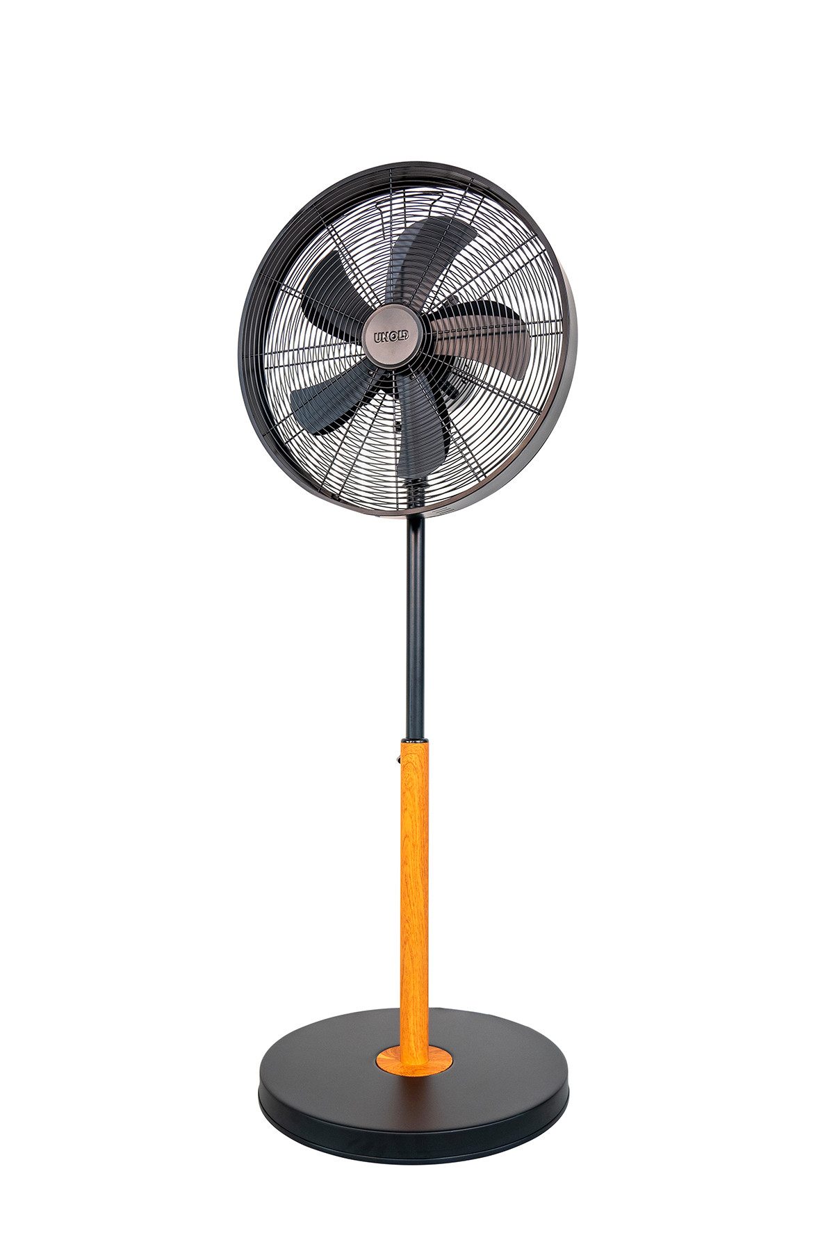 Standventilator Black Steel 86725