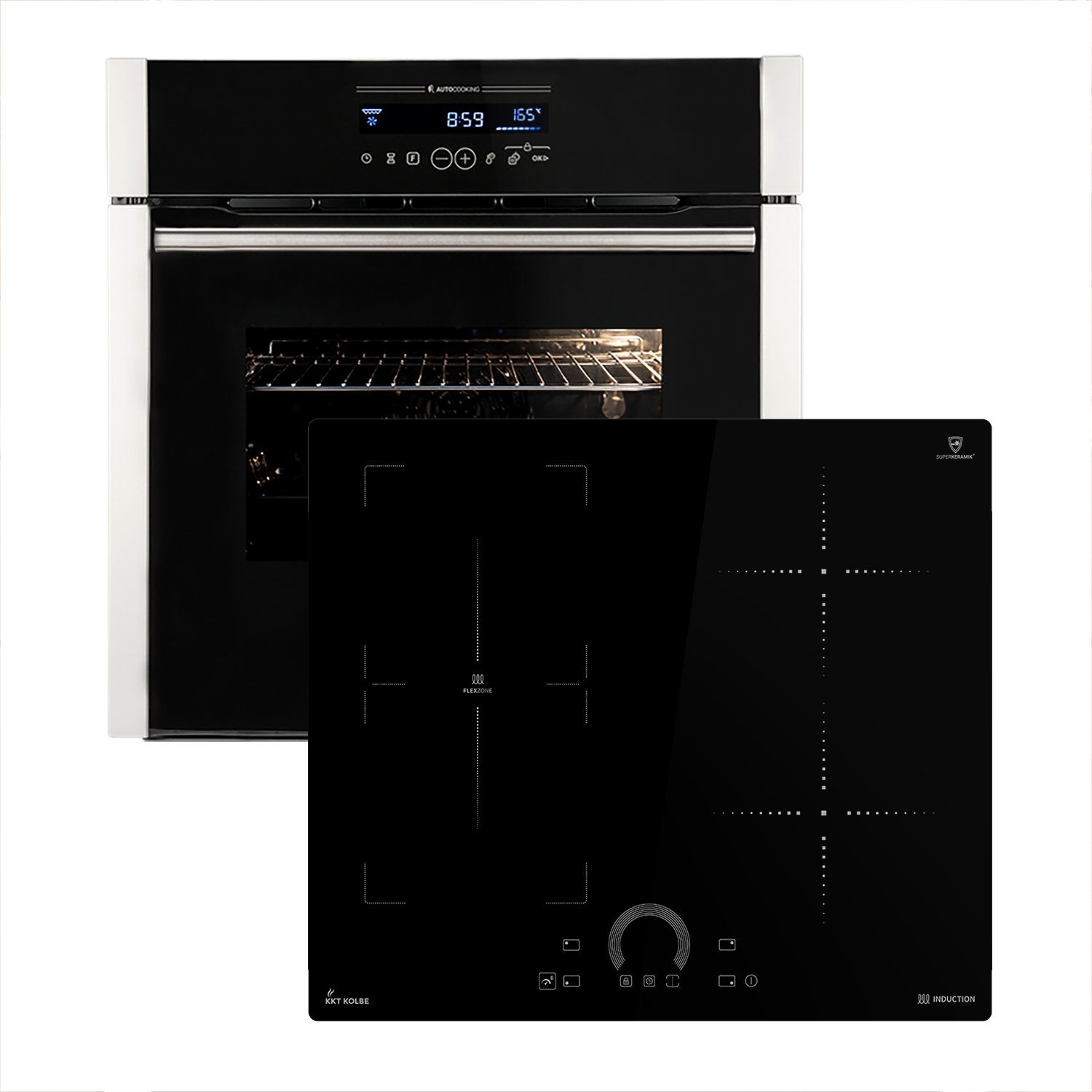 Backofen-Set Backofen und Induktionskochfeld SET8016IH592FZ