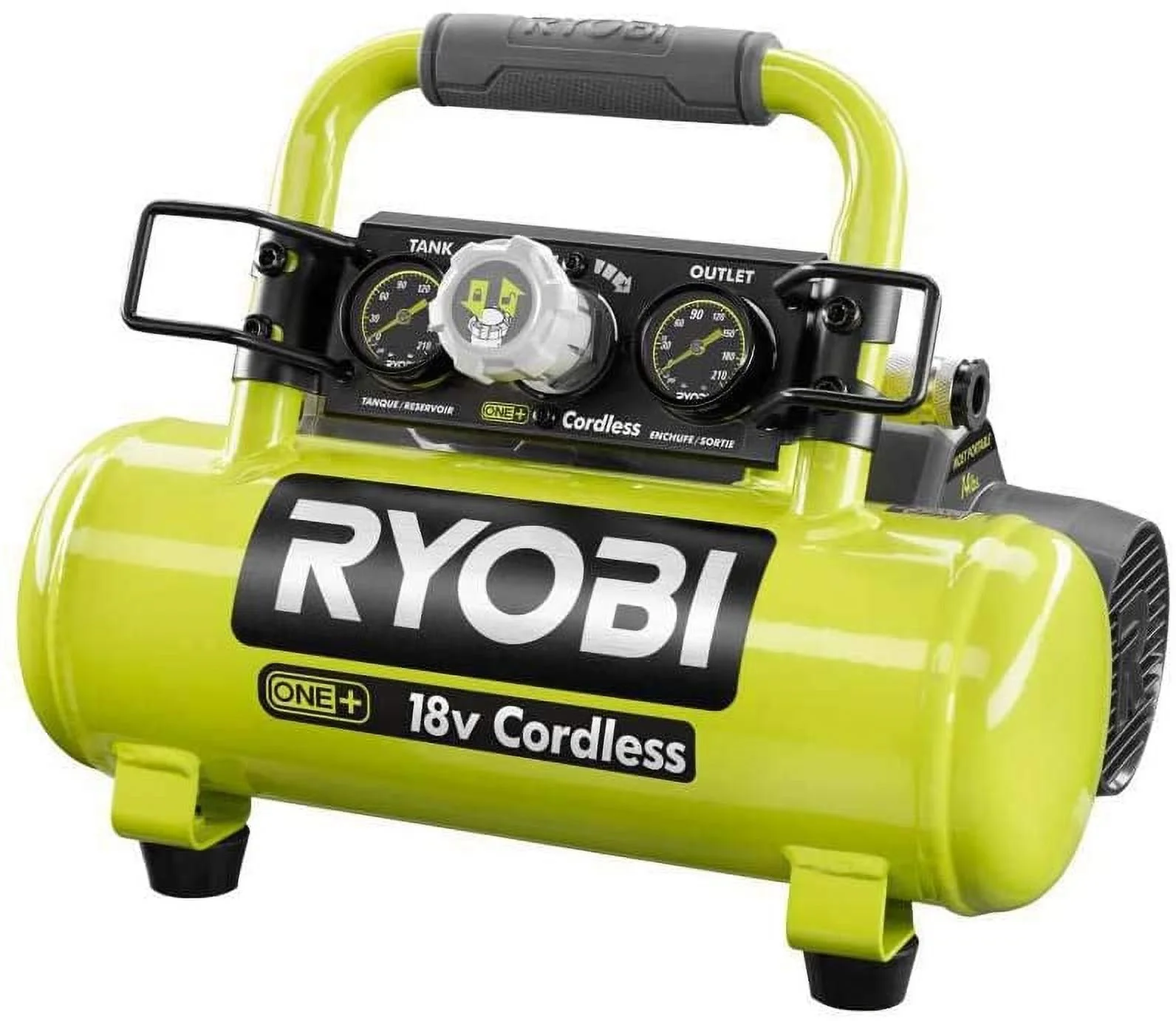 Ryobi 18-Volt ONE+ Cordless 1 Gal. Portable Air Compressor (Tool Only)