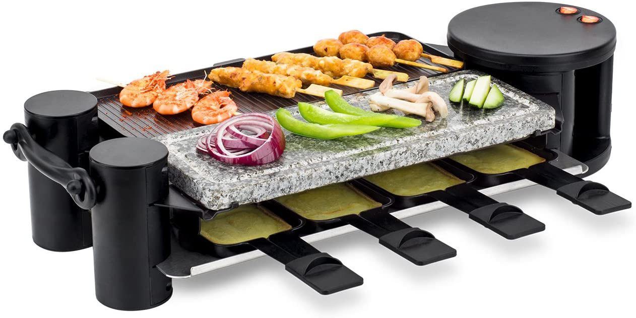 Raclette RP360 Raclette heißer Stein, ausklappbar