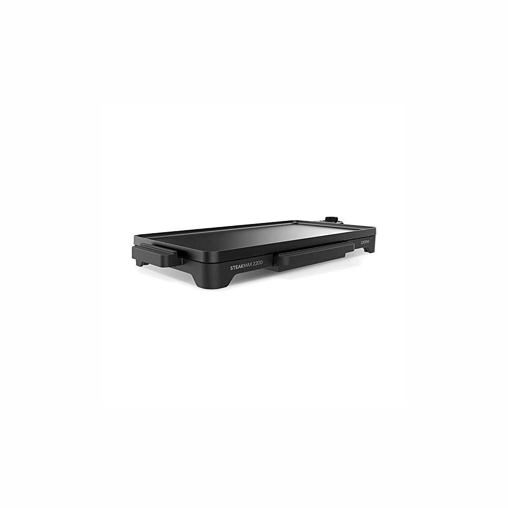 Raclette und Fondue-Set Taurus Grill Steakmax 2200 Schwarz Grillplatte Elektrogrill
