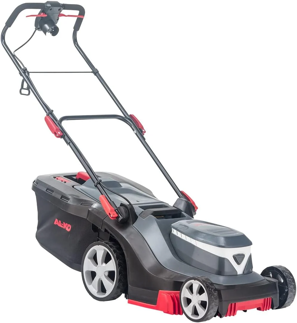 AL-KO Rasenmäher, 1600 W, 38 cm, 500 m, 45 L, Schwarz/grau, Elektro- 38.2 E Comfort, Schnittbreite, Motorleistung