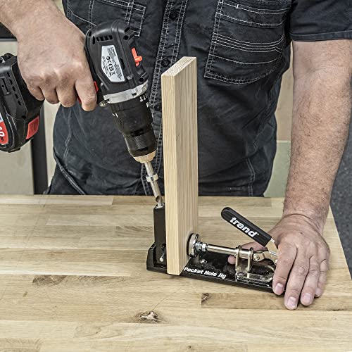 TREND Pocket Hole Jig   Sistema di giunzione veloce e semplice adattabile, PH/JIG : Fai da te