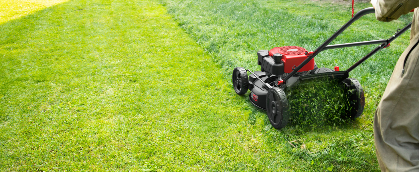 Mulching lawn mover