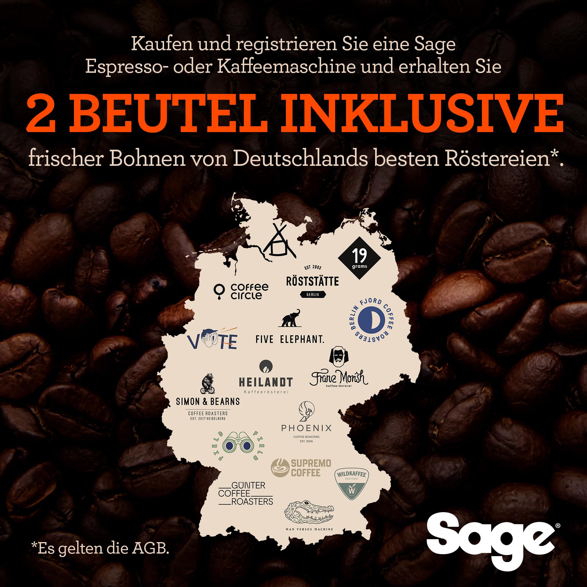 Sage The Smart Grinder Pro Kaffeemühle Gebürsteter Edelstahl Kegelmahlwerk 60 Mahlgrade LCD