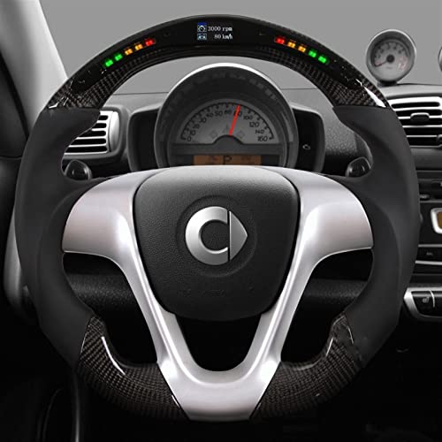 Volante Per Auto Compatibile Per B&enz Per Smart 451 Volante In Vera Fibra Di Carbonio : Auto e Moto