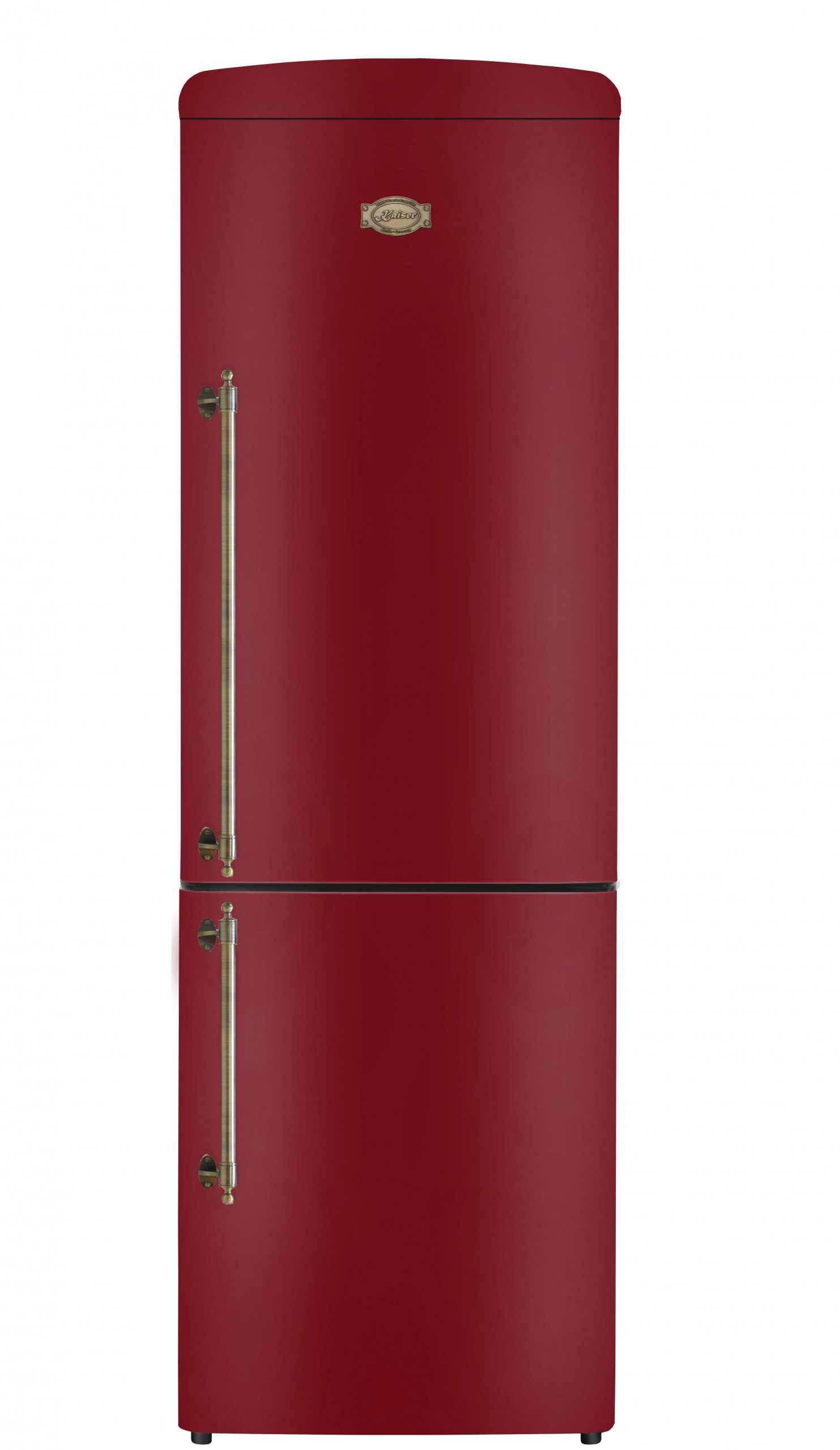 Kühl-/Gefrierkombination Kühlschrank 60 cm breit, 330 L, NoFrost, 199 cm, Touchsteuerung KK 60825 RotEm