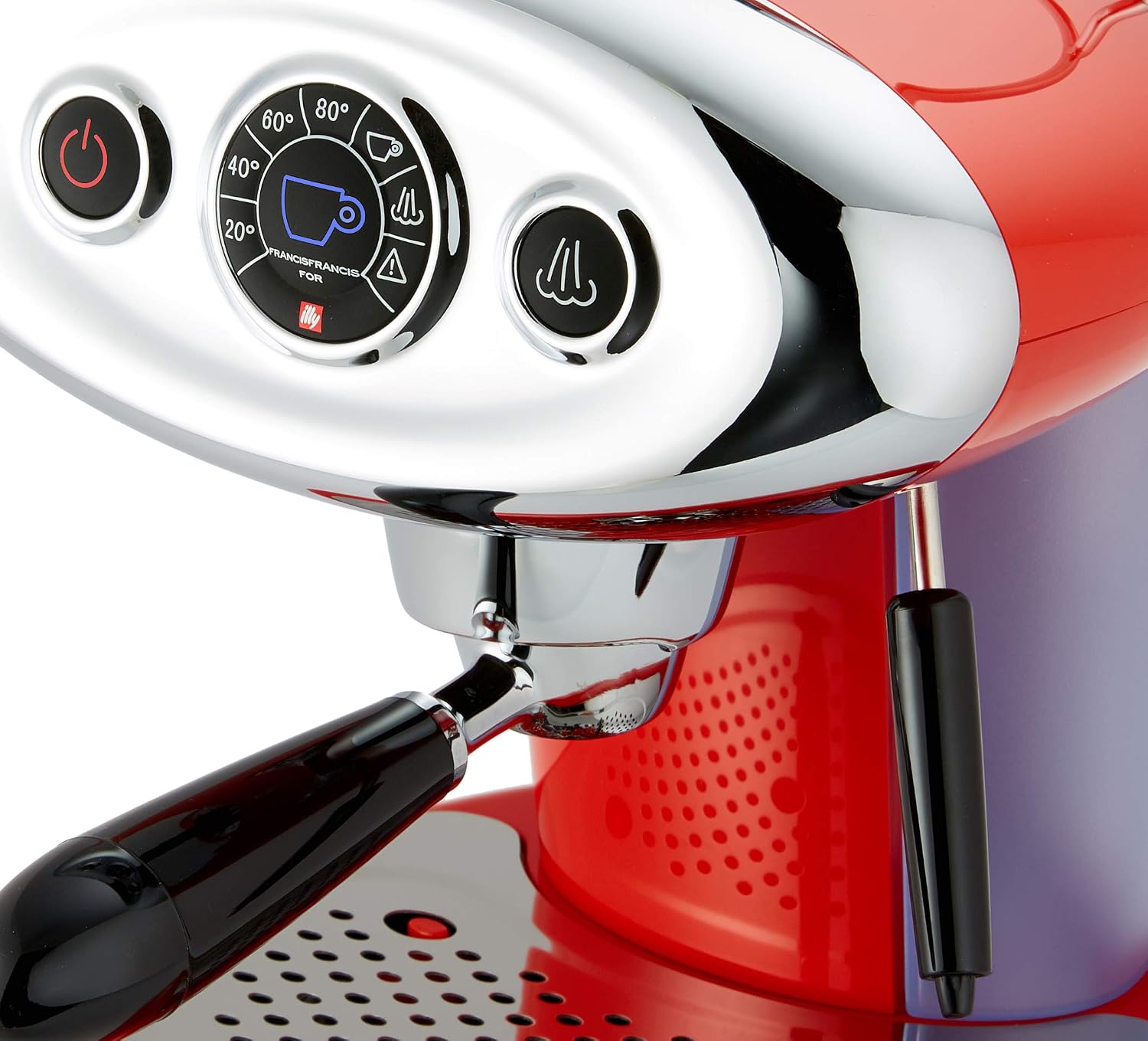 illy Macchina da Caffè a Capsule Iperespresso X7.1, 1.2L Rosso