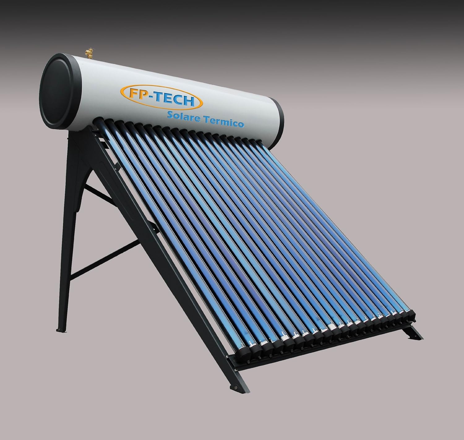 PANNELLO SOLARE TERMICO HEAT PIPE PRESSURIZZATO ACCIAIO INOX ACQUA CALDA SANITARIA (240 Litri - Heat Pipe)